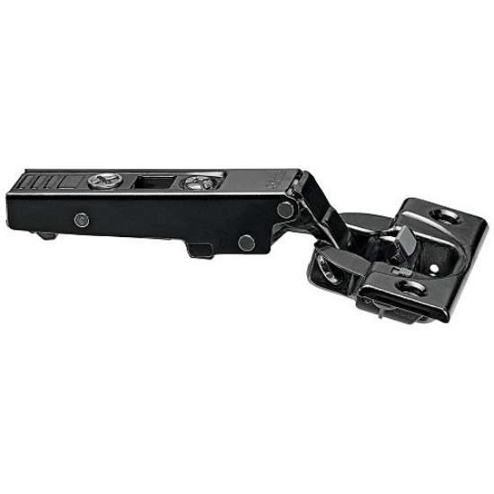 Afbeeldingen van Blum CLIP top BLUMOTION 107° - voor hoekaanslag met stalen schroeftop - onyx zwart 75B1550