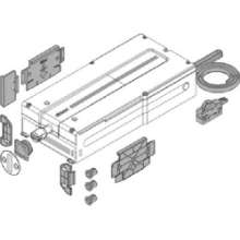 Afbeeldingen van Blum SERVO-DRIVE flex - aandrijfeenheid - R7035 lichtgrijs Z10C5000