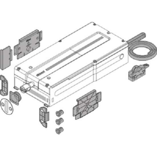 Afbeeldingen van Blum SERVO-DRIVE flex - aandrijfeenheid - R7035 lichtgrijs Z10C5000