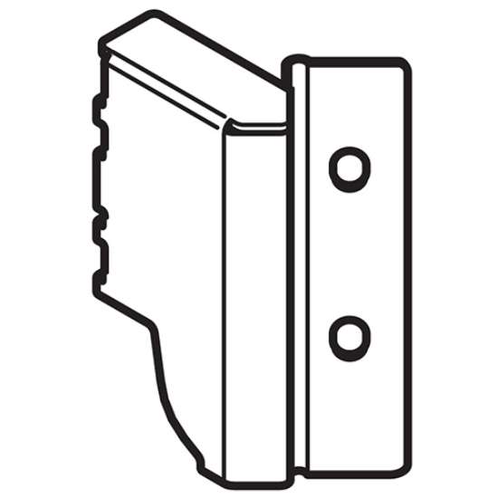 Afbeeldingen van Blum Rugwandhouder - Links onder 45° voor hoekkast voor Tandembox - grijs metallic Z30M000S.45ECKR