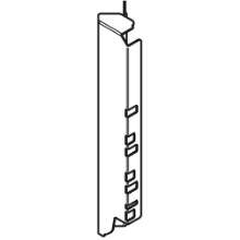 Afbeeldingen van Blum Rugwandhouder - Rechts onder 45° voor hoekkast hoog voor Tandembox - grijs metallic Z30D000S.45ECKR