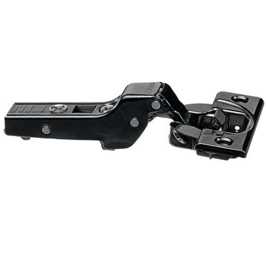 Afbeeldingen van Blum CLIP top BLUMOTION 107° - voor middenaanslag met stalen schroeftop - onyx zwart 75B1650