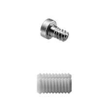 Afbeeldingen van Blum mof - voor tabletverbinder, lengte 17,7mm - natuur 41.1600.21MUFFE