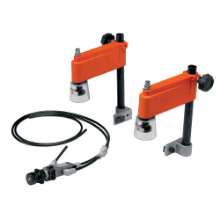 Afbeeldingen van Blum Klemarm set R+L voor MINIPRESS "P" - oranje M53.0720