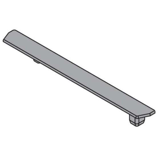 Afbeeldingen van Blum Afdekkap voor - draagprofiel voor SERVO-DRIVE - R7037 donkergrijs Z10T0004
