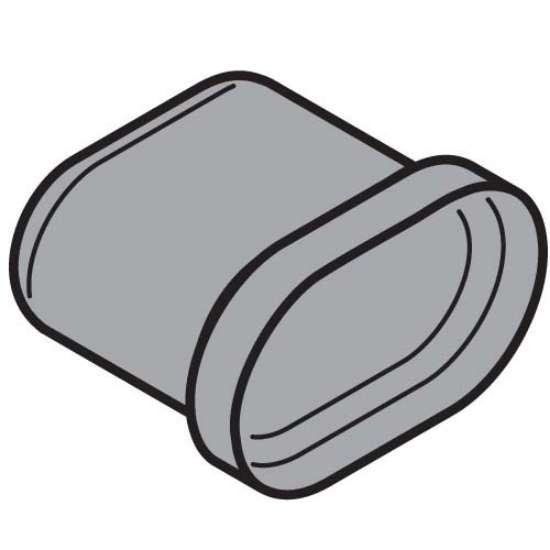 Afbeeldingen van Blum Eindkap - voor kabel SERVO-DRIVE - donkergrijs Ral 7037 Z10K0008