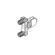Afbeeldingen van Blum frontbevestiging- Inserta symmetrisch,voor 305 en 35x - blank ZSF.39A2