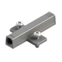 Afbeeldingen van Blum adapterplaat Tip-on - EXPANDO Kruisplaat maat A37/32 - Ral 7036 platinagrijs 956A15E1