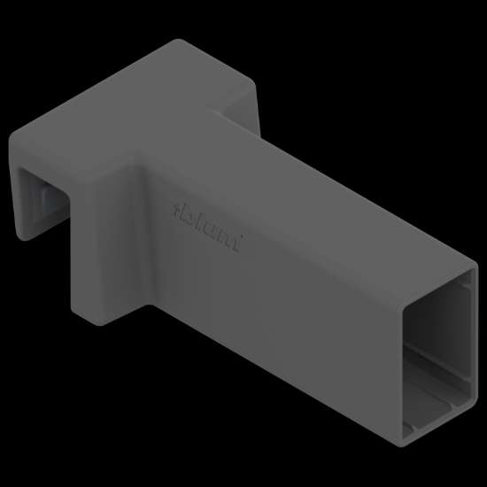 Afbeeldingen van Blum dwarsrelinghouder boxcover Merivobox - oriongrijs ZC4U11E0