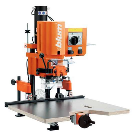 Afbeeldingen van Blum montageboormachne Minipress - pneumatisch*1-fasemotor 230V-50Hz - oranje M53.1050*