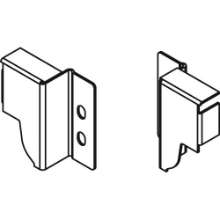 Afbeeldingen van Blum achterwandadapterset N Tandembox Antaro - Hoogte 53 - grijs metallic Z30N000S.04HO-RW