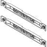 Afbeeldingen van Apoth.kast frontbev.set kast 600mm RAL9006