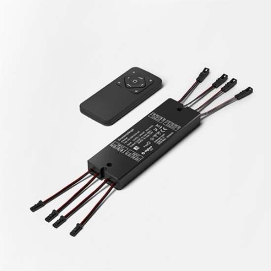 Afbeeldingen van Halemeier 4-Mitter Smart set - 12 volt DC zender 4x36W - 4-kanalen 