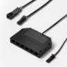Afbeeldingen van Halemeier LED 6-delige verdeler 12v 2000mm kabel zwart