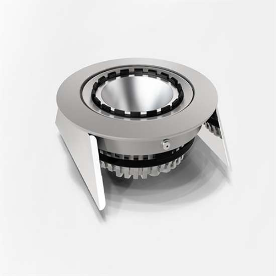 Afbeeldingen van Halemeier LED SuperSwing Warm Wit 12v 6.8Watt Aluminium look