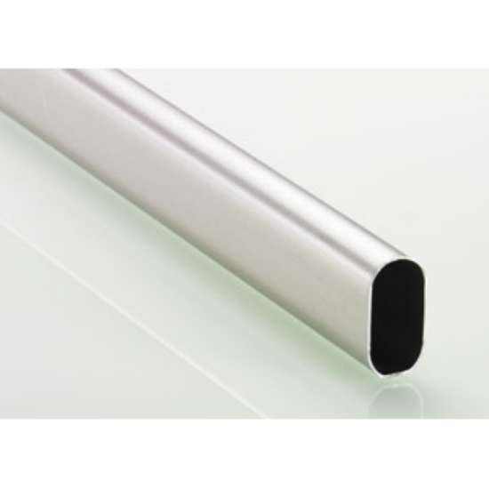 Afbeeldingen van Hettich Ovale kastroede 30 x 15 mm, 5000, mat vernikkeld