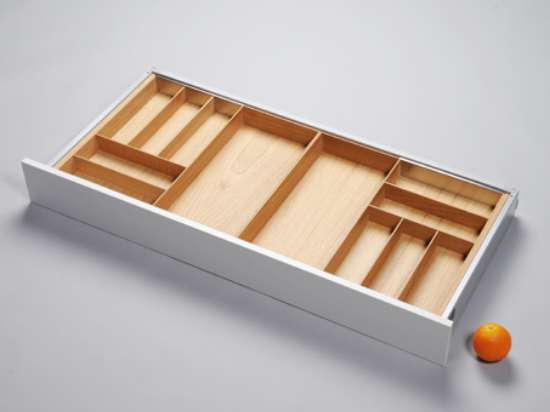 Afbeeldingen van Blum Bestekindeling Tandembox - corpusbreedte 1050-1200 diepte 500mm - eikenhout OL.EE5011S1BEST