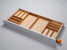 Afbeeldingen van Blum Bestekindeling Tandembox - corpusbreedte 1050-1200 diepte 550mm - eikenhout OL.EE5512S1BEST