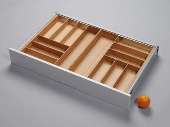 Afbeeldingen van Blum Bestekindeling Tandembox - corpusbreedte 800-1000mm diepte 550mm - eikenhout OL.EE5590S1BEST