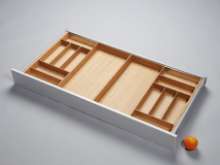 Afbeeldingen van Blum Bestekindeling Tandembox - corpusbreedte 1050-1200 diepte 600mm - eikenhout OL.EE6012S1BEST