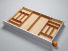 Afbeeldingen van Blum Bestekindeling Tandembox - corpusbreedte 1050-1200 diepte 650mm - eikenhout OL.EE6511S1BEST