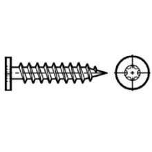 Afbeeldingen van Blum Houtschroef - T20 Ø4x13mm met holle kop voor LEGRABOX - rugwandbevestiging SCR.4X13T
