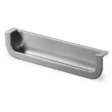 Afbeeldingen van Hettich greep om in te laten Athena, boorafstand 160, L 170 mm, B 19 mm, H 36 mm, roestvrij staal finish geborsteld