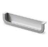 Afbeeldingen van Hettich greep om in te laten Athena, boorafstand 160, L 170 mm, B 19 mm, H 36 mm, Aluminiumkleurig