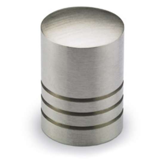Afbeeldingen van Hettich Knop Agrinum, H 26 mm, ø 18 mm, roestvrij staal geborsteld