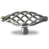 Afbeeldingen van Hettich Knop Valentia, L 79 mm, H 41 mm, tinkleurig