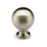 Afbeeldingen van Hettich Knop Bona, H 41 mm, ø 30 mm, roestvrij staal finish geborsteld