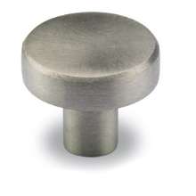 Afbeeldingen van Hettich Knop Sipontum, H 22 mm, ø 25 mm, roestvrij staal geborsteld
