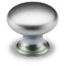 Afbeeldingen van Hettich Knop Cirpi, H 27 mm, ø 30 mm, Mat verchroomd