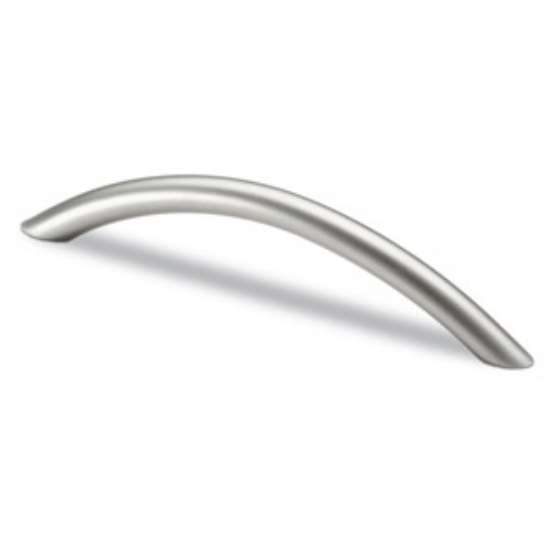 Afbeeldingen van Hettich Greep Nicia, boorafstand 128, L 148 mm, H 30 mm, ø 10 mm, Mat vernikkeld