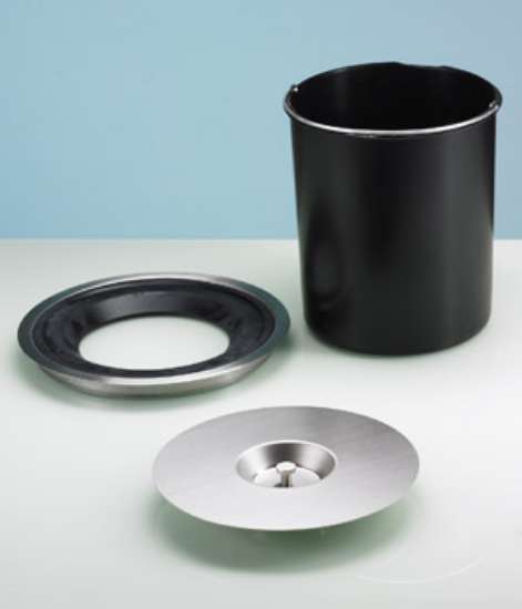 Afbeeldingen van Hettich Bin.it Drop, 11 l, 300 mm, kunststof zwart