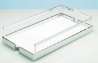 Afbeeldingen van Hettich Arena STYLE antislip-inhangplateaus, 350 x 462 x 93 mm, verchroomd