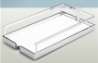 Afbeeldingen van Hettich Arena STYLE antislip-inhangplateaus, 350 x 462 x 93 mm, verchroomd