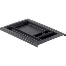 Afbeeldingen van Hettich Schrijfartikelenlade voor smalle container, 25 mm hoog, 280 / 292, zwart