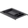 Afbeeldingen van Hettich Schrijfartikelenlade voor smalle container, 25 mm hoog, 280 / 292, zwart