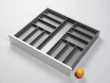 Afbeeldingen van Blum Bestekindeling Legrabox - corpusbreedte 800 en groter diepte 650mm - carbonzwart OL.BA6580S1IND