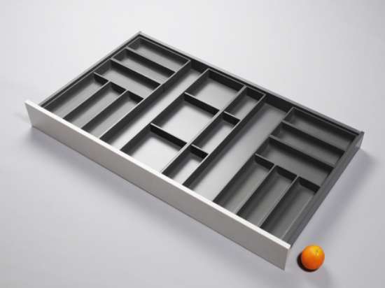 Afbeeldingen van Blum Bestekindeling Legrabox - corpusbreedte 1200 en groter diepte 650mm - zijdewit OL.BA6512W1IND