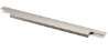 Afbeeldingen van Hettich Greeplijst Lamezia, L 1195 mm, B 39 mm, roestvrij staal finish geborsteld