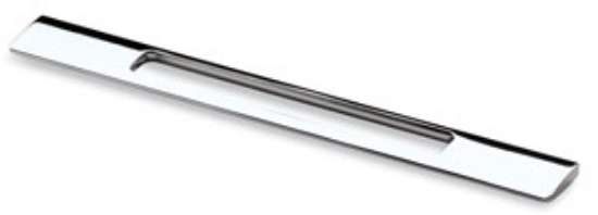 Afbeeldingen van Hettich Greep Nubia, boorafstand 256, L 309 mm, B 8 mm, H 35 mm, glans verchroomd