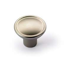Afbeeldingen van Hettich Knop Galleno, H 27 mm, ø 35 mm, Mat vernikkeld