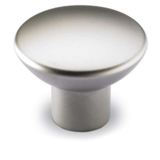 Afbeeldingen van Hettich Knop Ladera, H 28 mm, ø 35 mm, Mat vernikkeld