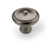 Afbeeldingen van Hettich Knop Fossa, H 35,5 mm, ø 40 mm, tinkleurig