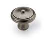 Afbeeldingen van Hettich Knop Fossa, H 35,5 mm, ø 40 mm, tinkleurig
