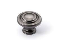 Afbeeldingen van Hettich Knop Essa, H 25 mm, ø 32 mm, tinkleurig
