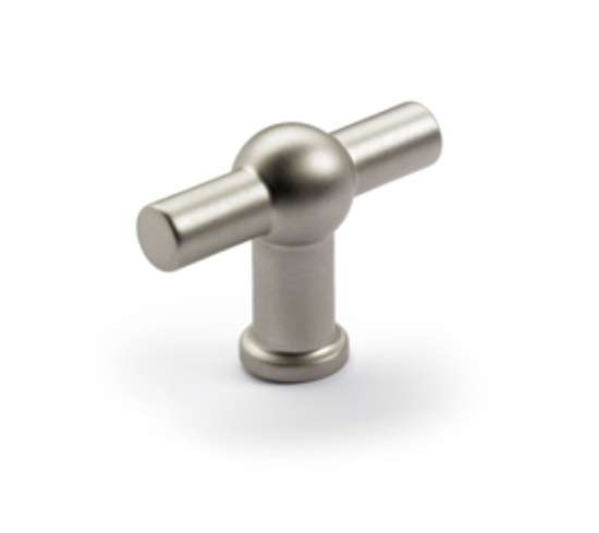 Afbeeldingen van Hettich Knop Altedo, L 50 mm, H 37 mm, roestvrij staal finish geborsteld