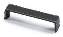 Afbeeldingen van Hettich Greep Dublina, boorafstand 160, L 168 mm, B 34 mm, H 30 mm, zwart leer